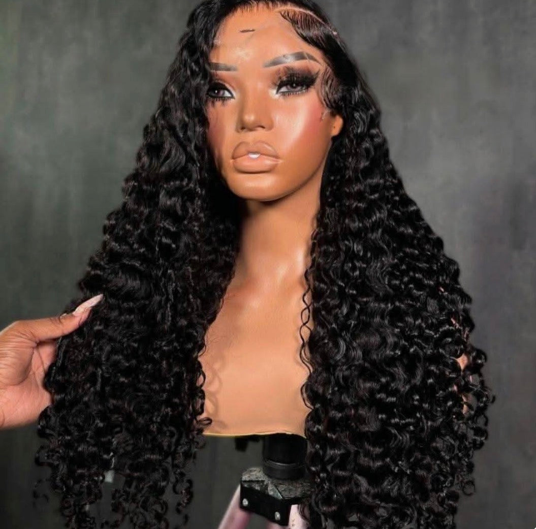 13x6 Burmese Curly Wig 200 density
