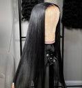 Raw Burmese 13x6 human hair wig (straight) 200 density